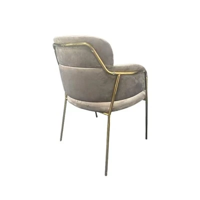 Luxurious Iron-framed Dining Chairs